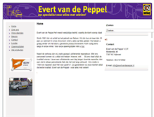 Tablet Screenshot of evertvandepeppel.nl